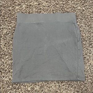 Forever 21 Charcoal Mini Skirt
